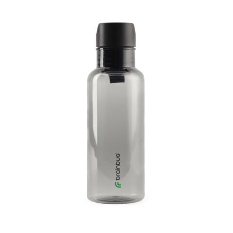 VINGA Balti 600ml Flasche aus RCS recyceltem PET schwarz bedrucken, Art.-Nr. V433001 VINGA Balti 600ml Flasche aus RCS recyceltem PET schwarz bedrucken, Art.-Nr. V433001