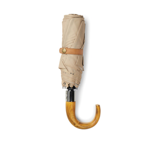 VINGA Bosler AWARE™ 21" faltbarer Schirm aus recyceltem PET beige bedrucken, Art.-Nr. V850019 VINGA Bosler AWARE™ 21" faltbarer Schirm aus recyceltem PET beige bedrucken, Art.-Nr. V850019