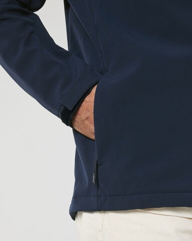 Stanley Navigator - Die Herren-Softshelljacke - French Navy - XL bedrucken, Art.-Nr. STJM167C7271X