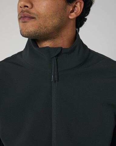 Stanley Navigator - Die Herren-Softshelljacke - Black - 4XL bedrucken, Art.-Nr. STJM167C0024X