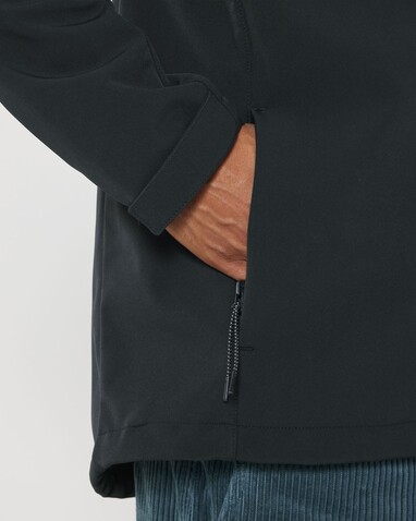 Stanley Navigator - Die Herren-Softshelljacke - Black - S bedrucken, Art.-Nr. STJM167C0021S