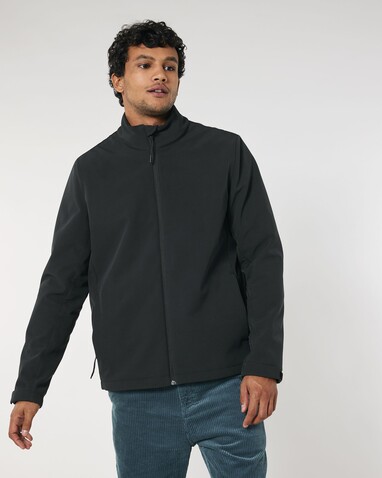 Stanley Navigator - Die Herren-Softshelljacke - Black - 4XL bedrucken, Art.-Nr. STJM167C0024X