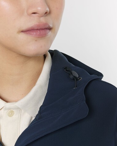Stella Discoverer - Die Damen-Softshelljacke mit Kapuze - French Navy - S bedrucken, Art.-Nr. STJW159C7271S Stella Discoverer - Die Damen-Softshelljacke mit Kapuze - French Navy - S bedrucken, Art.-Nr. STJW159C7271S