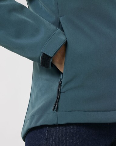 Stella Discoverer - Die Damen-Softshelljacke mit Kapuze - Stargazer - XS bedrucken, Art.-Nr. STJW159C702XS