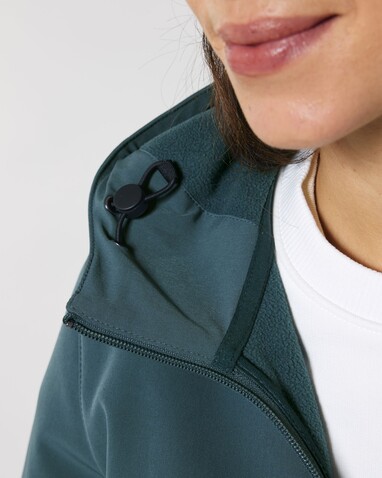 Stella Discoverer - Die Damen-Softshelljacke mit Kapuze - Stargazer - L bedrucken, Art.-Nr. STJW159C7021L