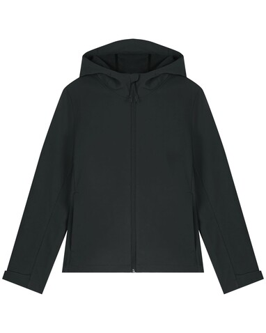 Stella Discoverer - Die Damen-Softshelljacke mit Kapuze - Black - S bedrucken, Art.-Nr. STJW159C0021S Stella Discoverer - Die Damen-Softshelljacke mit Kapuze - Black - S bedrucken, Art.-Nr. STJW159C0021S