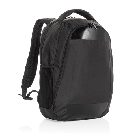 Impact AWARE™ Boardroom-Laptop-Rucksack PVC-frei schwarz bedrucken, Art.-Nr. P763.071