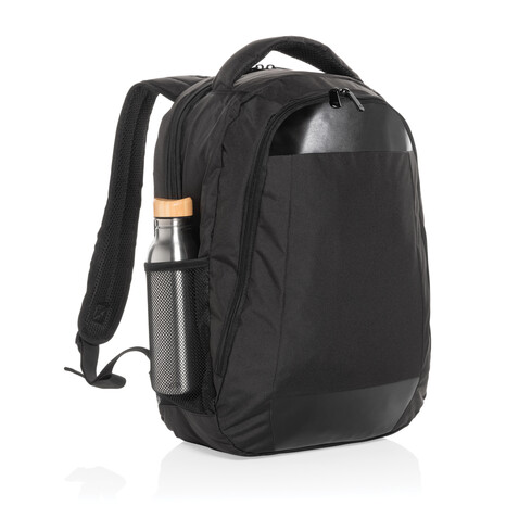 Impact AWARE™ Boardroom-Laptop-Rucksack PVC-frei schwarz bedrucken, Art.-Nr. P763.071