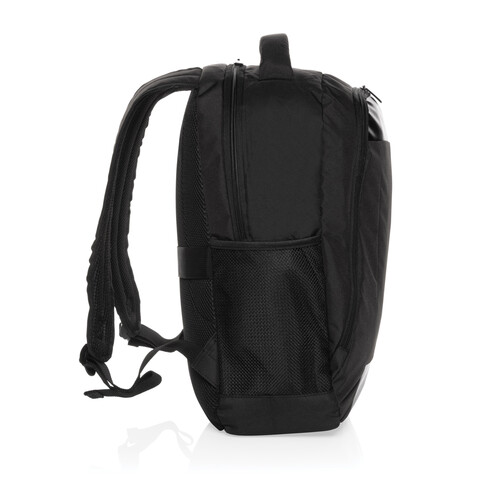 Impact AWARE™ Boardroom-Laptop-Rucksack PVC-frei schwarz bedrucken, Art.-Nr. P763.071