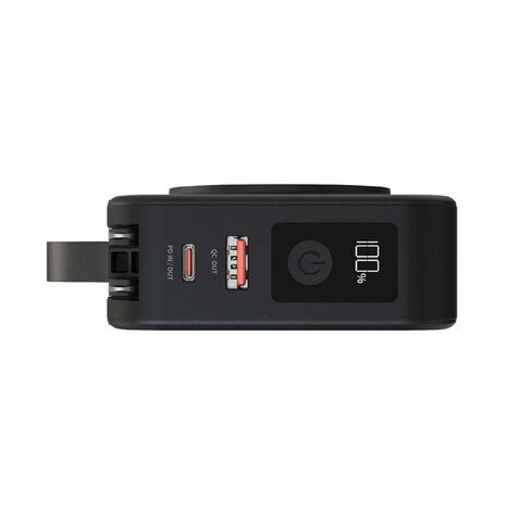 Urban Vitamin Saratoga 5-in-1 universal Charger schwarz bedrucken, Art.-Nr. P301.951